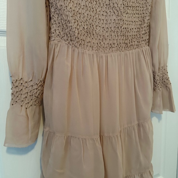 Intermix Silk Carmella Dress in Blush Pink - Size S - Picture 10 of 13